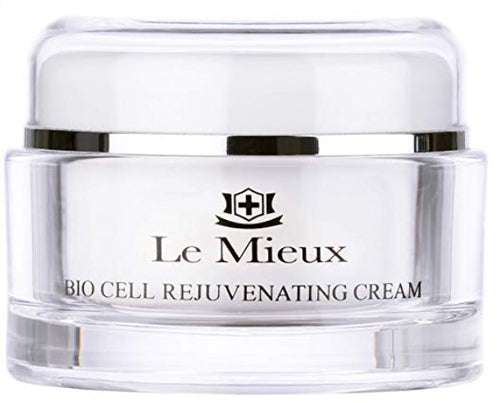 Le Mieux Bio Cell Rejuvenating Cream - Peptide Face Moisturizer with Squalane & Rose Hip (1.75 Ounces, 52 Milliliters)