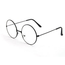 Load image into Gallery viewer, Round Plain Clear Glasses Ultra Light Metal Decoration Transparent Women Eyewear Frames Prescription Optical Spectacle Frames SL