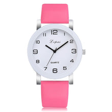 Load image into Gallery viewer, LVPAI Woman&#39;s Watch Fashion Simple White Quartz Wristwatches Sport Leather Band Casual Ladies Watches Women Reloj Mujer Ff