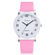 Load image into Gallery viewer, LVPAI Woman&#39;s Watch Fashion Simple White Quartz Wristwatches Sport Leather Band Casual Ladies Watches Women Reloj Mujer Ff