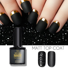 Load image into Gallery viewer, Mshing 8ml Matte Top Coat and base foundation gel Polish UV LED Nail Polish Semi Vernis Permanent Gel Varnish matte  top