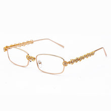 Load image into Gallery viewer, Rectangle Rhinestone Sunglasses Women Fashion Steampunk Diamond Sun Glasses Crystal Vintage Shades Eyeglasses UV400 Oculos