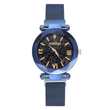 Load image into Gallery viewer, reloj mujer Luxury Women Watches Starry Sky Female Magnetic Clock Quartz Wristwatch Fashion Ladies Wrist Watch relogio feminino