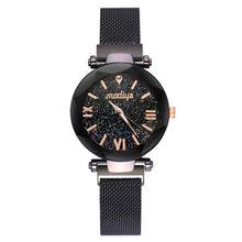 Load image into Gallery viewer, reloj mujer Luxury Women Watches Starry Sky Female Magnetic Clock Quartz Wristwatch Fashion Ladies Wrist Watch relogio feminino