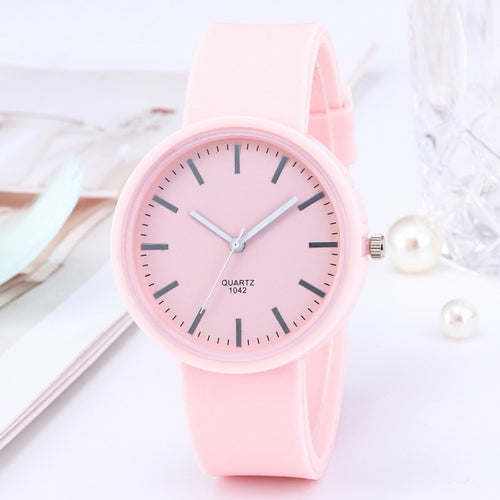 2019 New Fashion Women's Watches Ins Trend Candy Color Wrist Watch Korean Silicone Jelly Watch Reloj Mujer Clock Gifts for Women